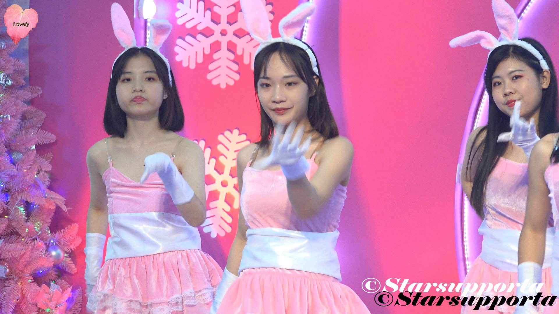 20181223 陳村順聯廣場13周年店庆 - 粉紅兔女郎熱舞快閃 @ 佛山陳村順聯廣場